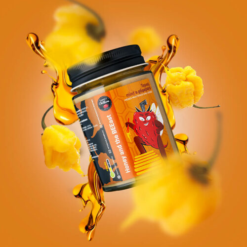 Honey and the beeast, Mézes-mustáros chili szósz nagy kiszerelés