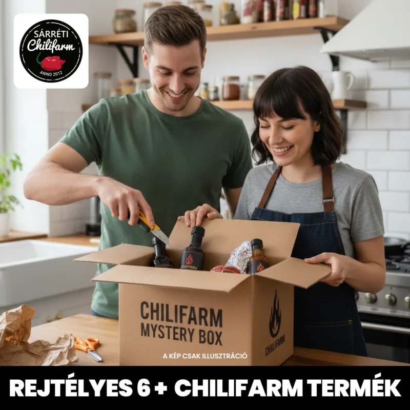 Chilifarm mystery box (6 különböző termék egy dobozban)