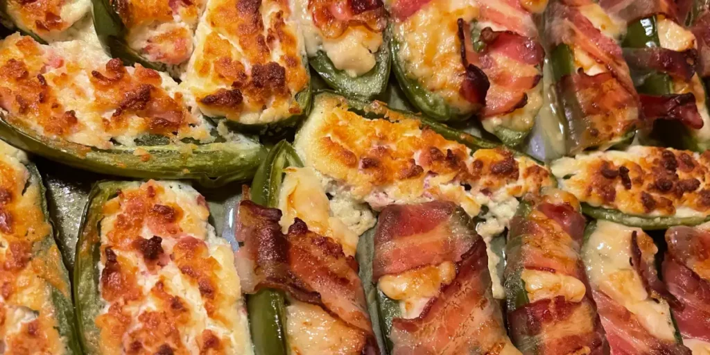 Baconbe tekert juhtúrós jalapeno