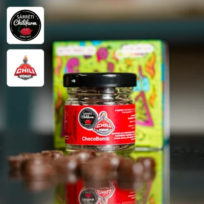 ChiliVonat Chocobomb extra erős chilis csokoládé