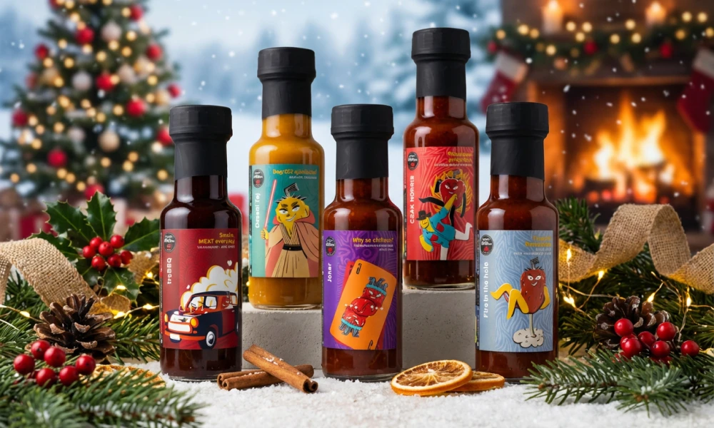 Chili szószok karácsonyi hangulatban